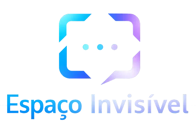 Espaço invisível logo